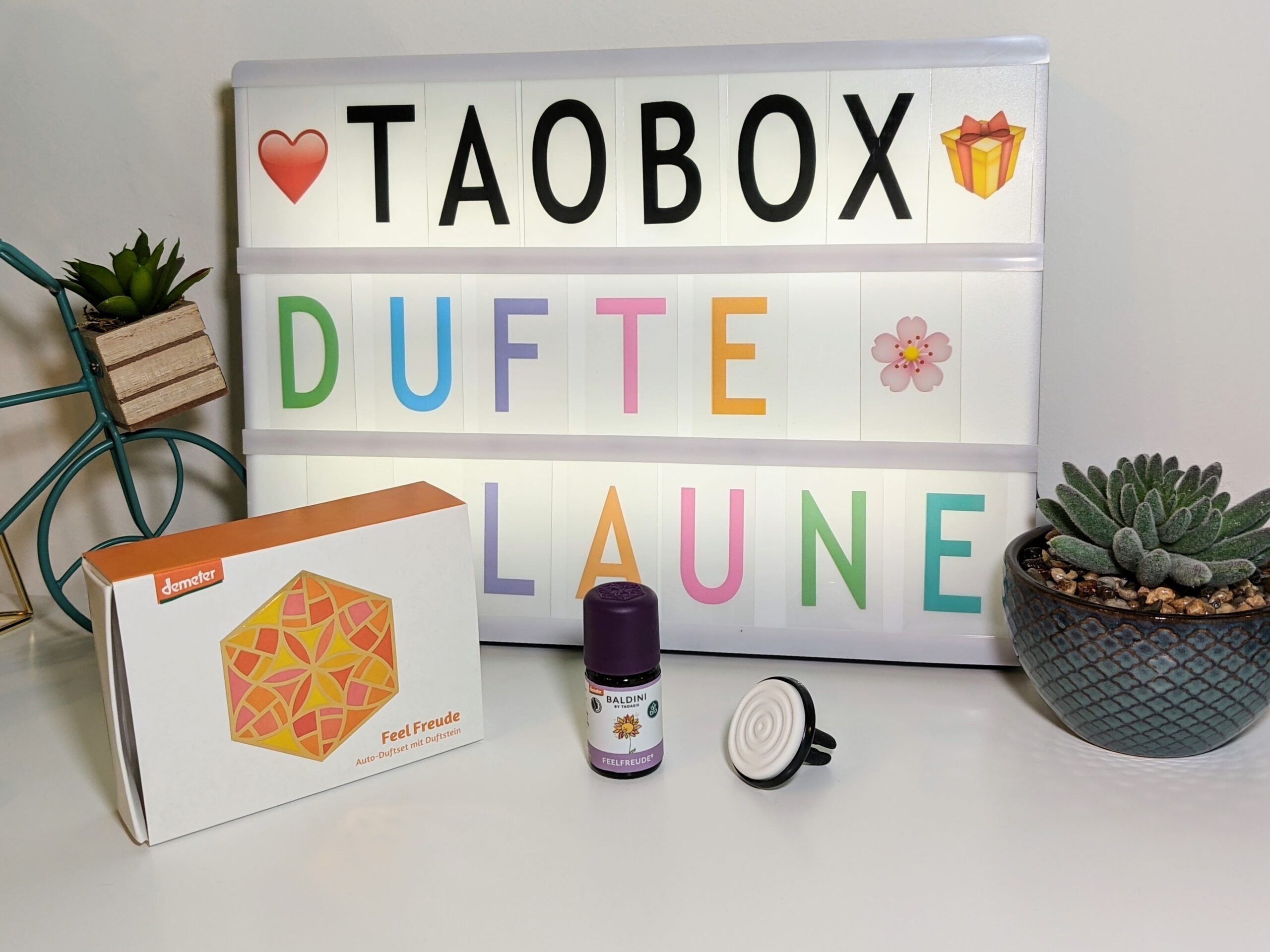 TaoBox – Dufte Laune – Auto-Duftset Feel Freude