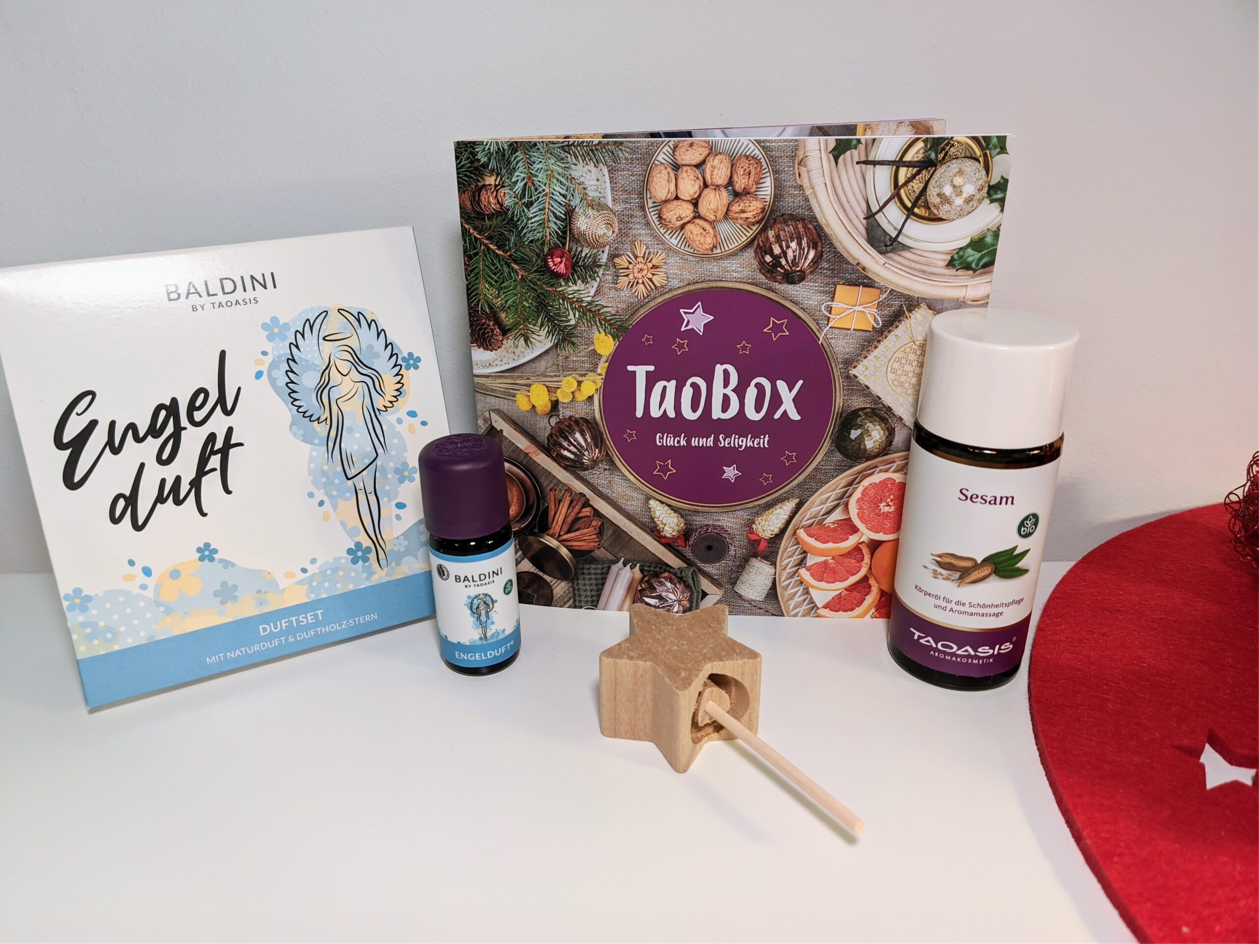 TaoBox – Glück und Seligkeit – Engelduft Set, Sesam Basisöl