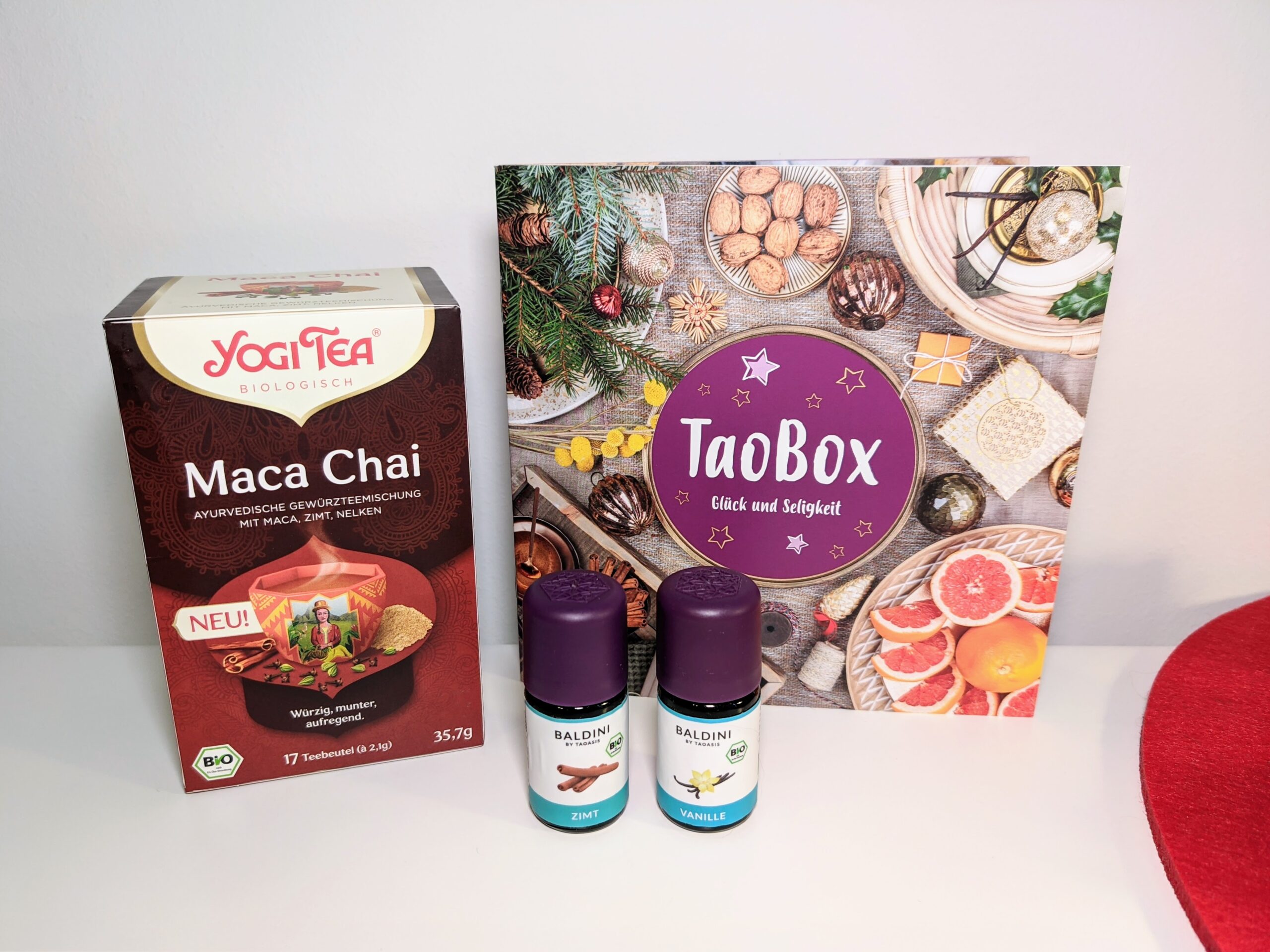 TaoBox – Glück und Seligkeit – Tee, Aroma Zimt, Aroma Vanille