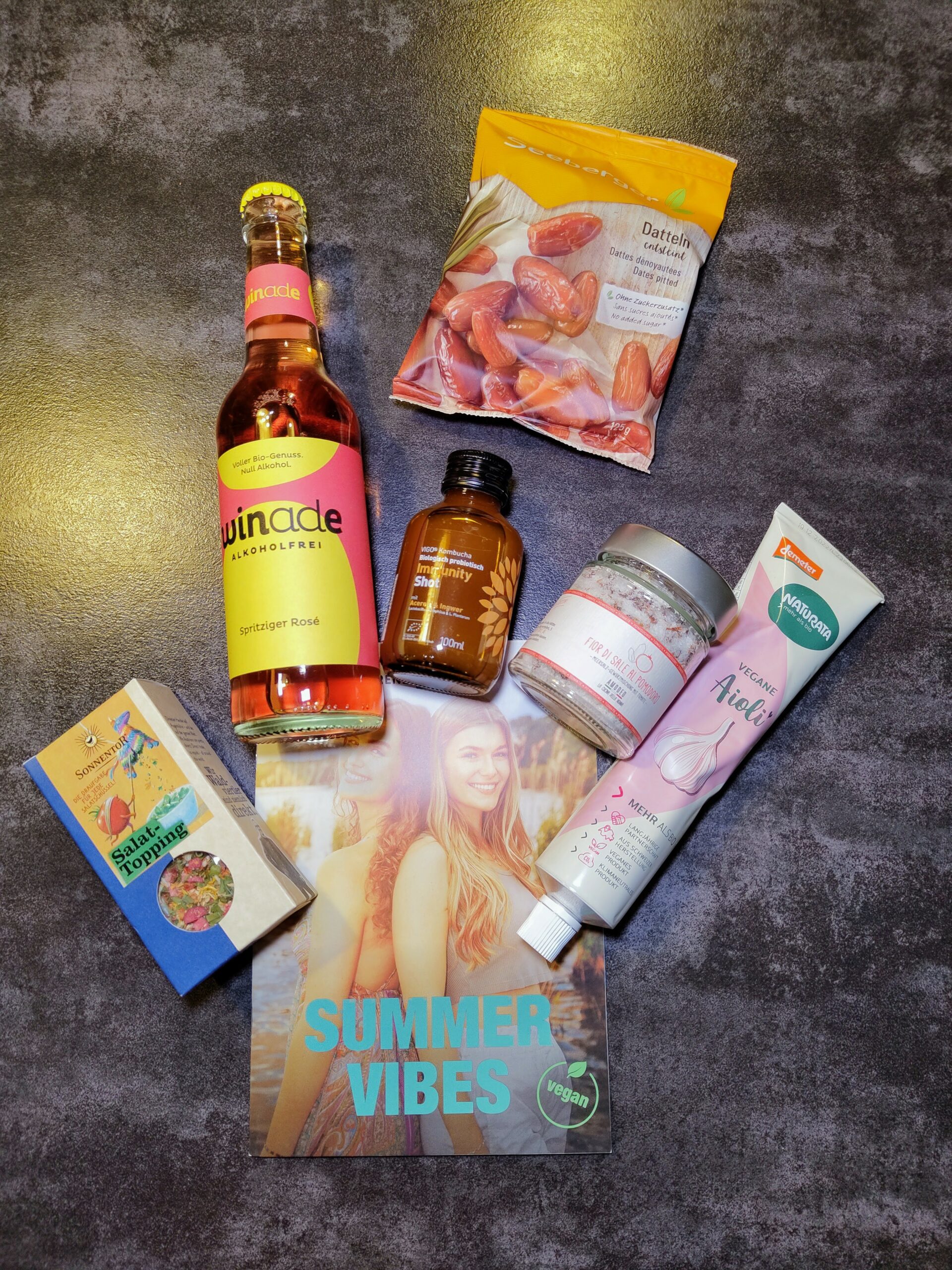 TrendBox von TrendRaider – August 2022 – Summer Vibes – Inhalt Food