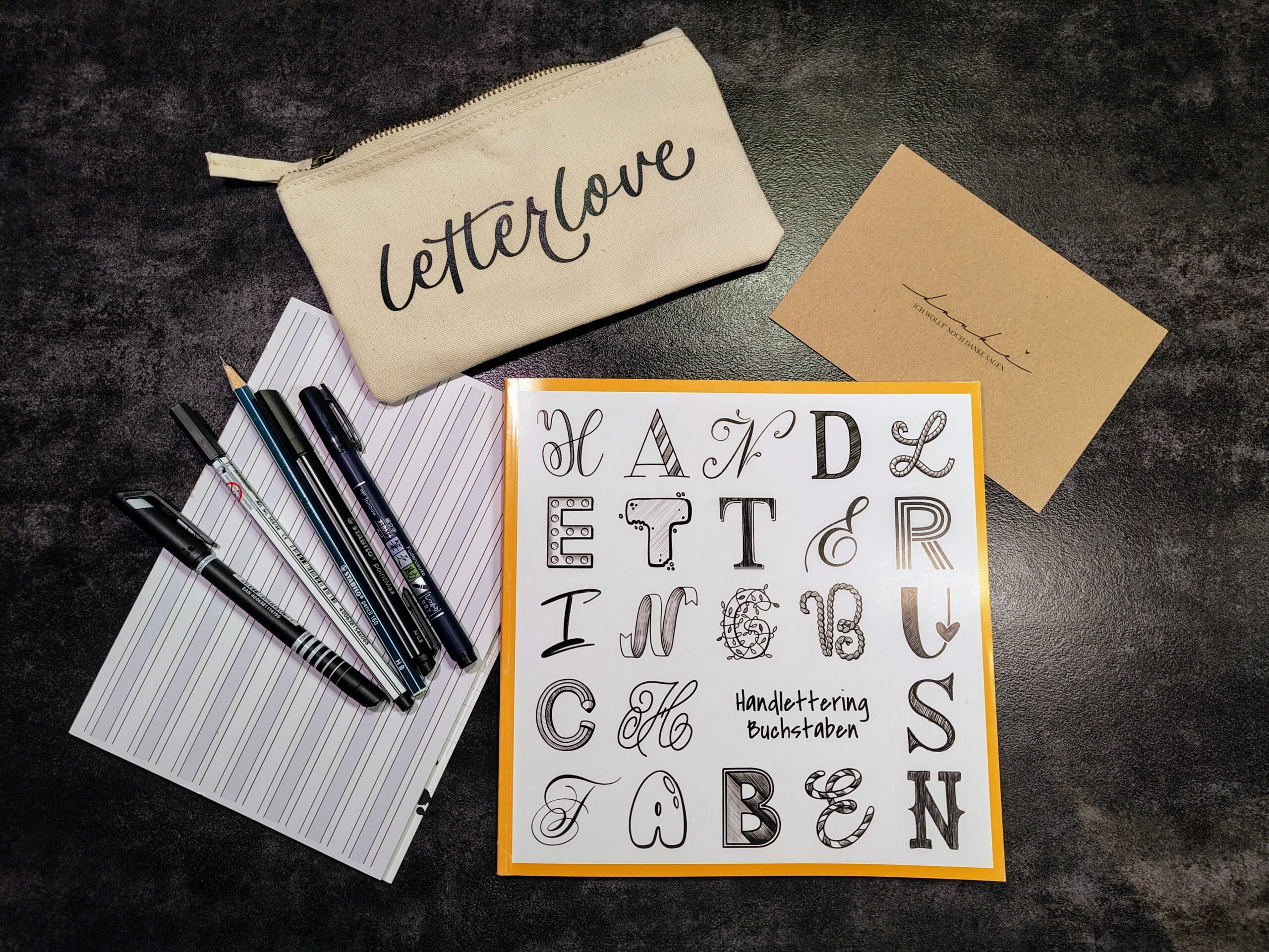 Handlettering Buchstaben – Timo Strauß 1