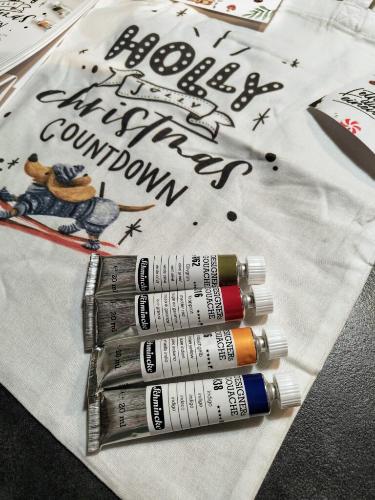 Holly Jolly Christmas Countdown - Gouache & Beutel